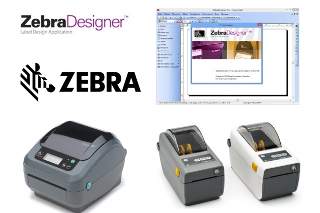 Сделаю этикетку в Zebra Designer