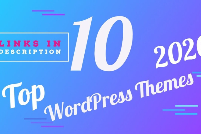 10 Премиум шаблонов Wordpress 2020