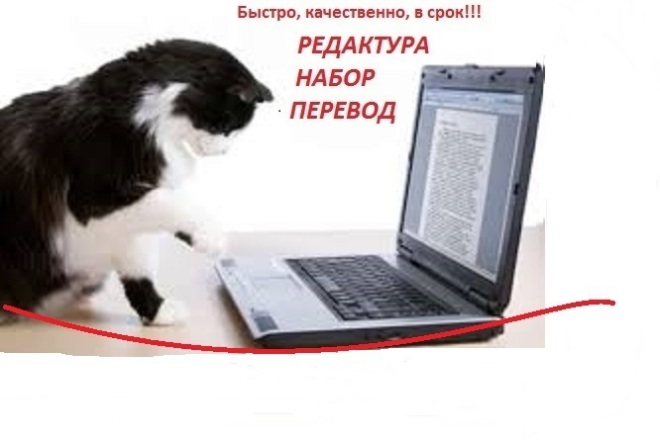 Редактура. Перевод. Набор. MS Word. Excel. 1С