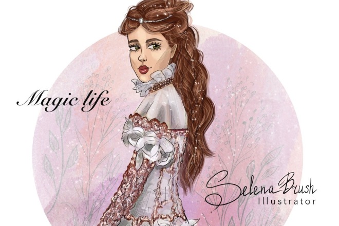 Нарисую иллюстрации в стиле fashion и lifestyle
