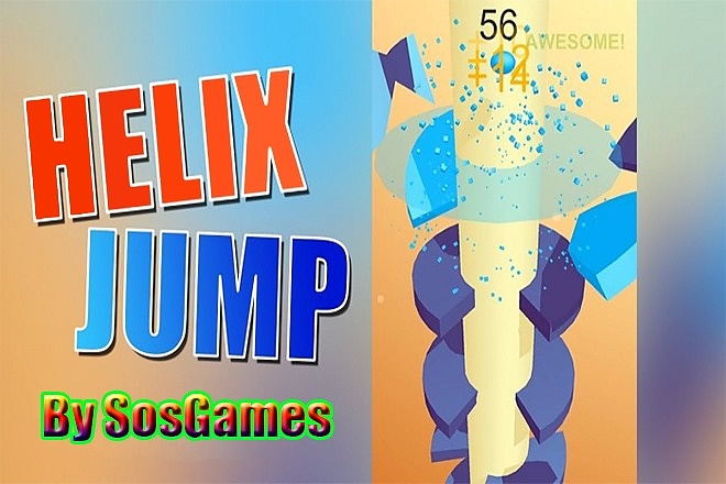 Создам игру Helix Jump