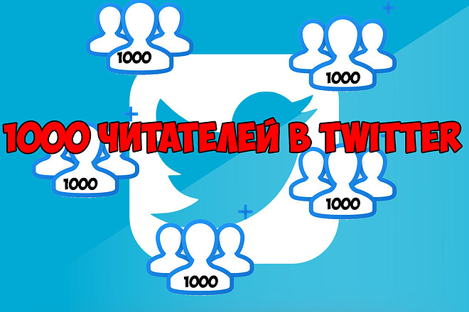 1000 читателей в twitter + бонус