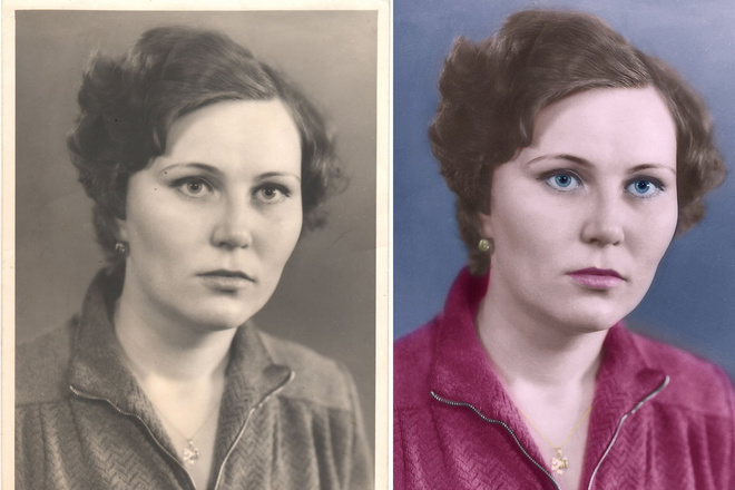 Реставрация старых фотографий
