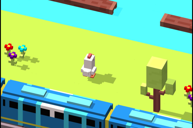 Исходник игры Crossy road Unity3d