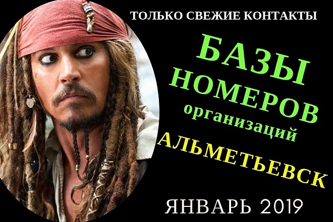 Актуальная База Организаций Альметьевск Январь 2019