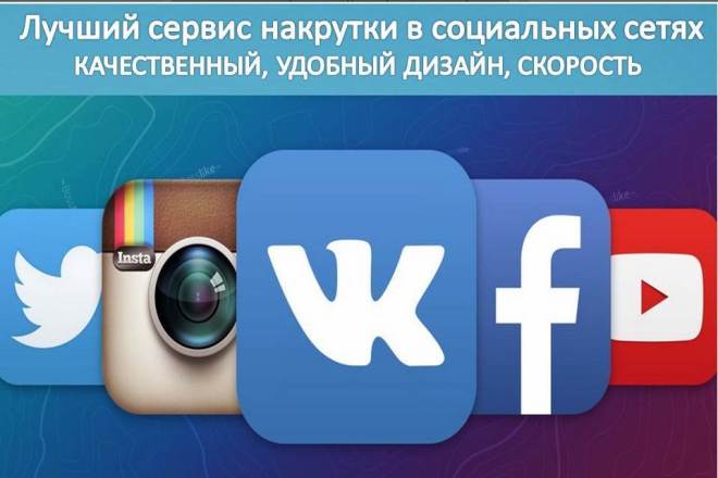 Раскрутка популярных соц. Сетей