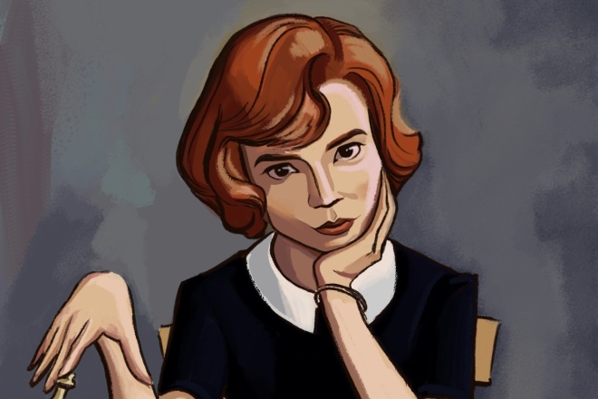Иллюстрации, рисунок персонажа