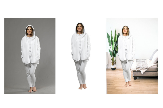 Обработка фото - Удалить и заменить фон