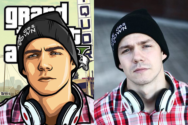 Фото в стиле GTA