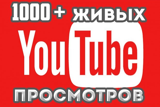 + 1000 просмтров на видео YouTube. Быстро и безопасно