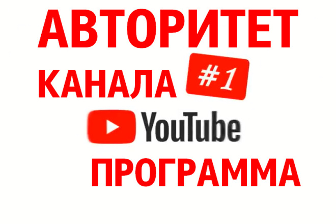 Программа для роста авторитета канала на YouTube