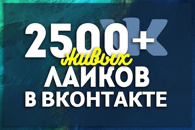 2500 лайков от живых людей, выбор целевой аудитории