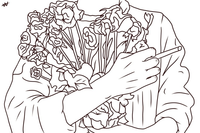 Line art по фото