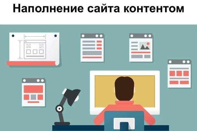 Ручное наполнение сайта контентом