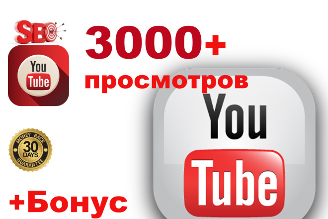 Сделаю 3000 просмотров YouTube качественно