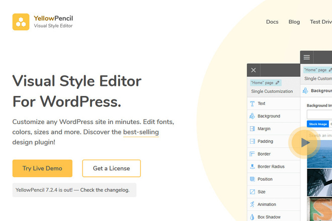 YellowPencil Визуальный редактор стилей CSS