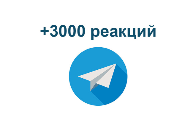 Telegram - Реакции, голосования - 3000 отметок