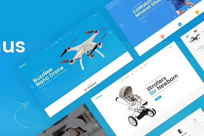 Красивые и сочные новые шаблоны для Opencart 2. x 3. x , 10 штук