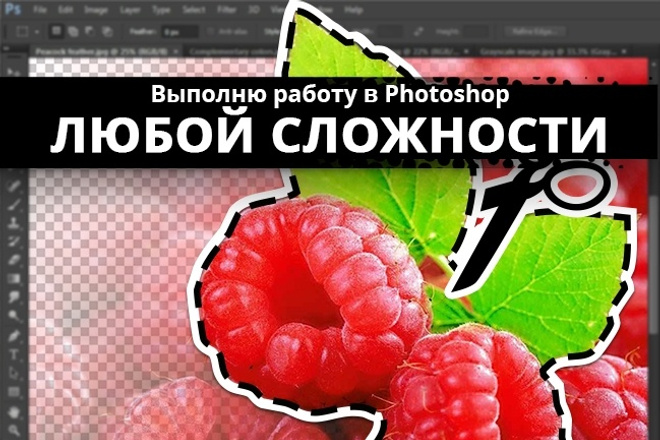 Фотомонтаж любой сложности