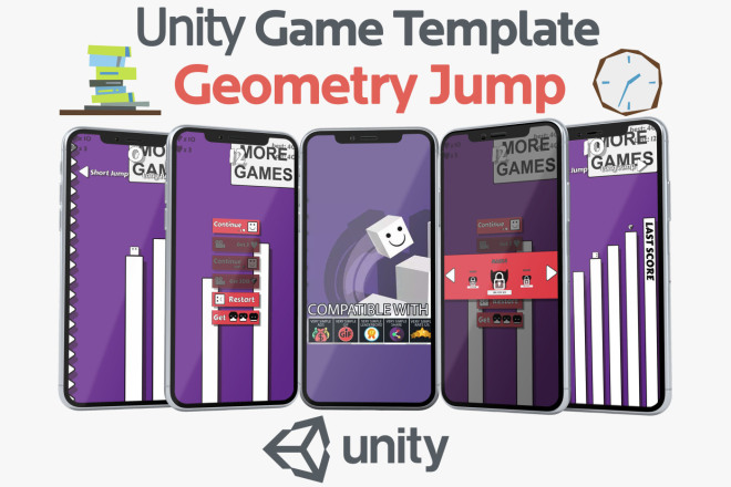 Исходник игры Geometry Jump для Unity. Готовый проект