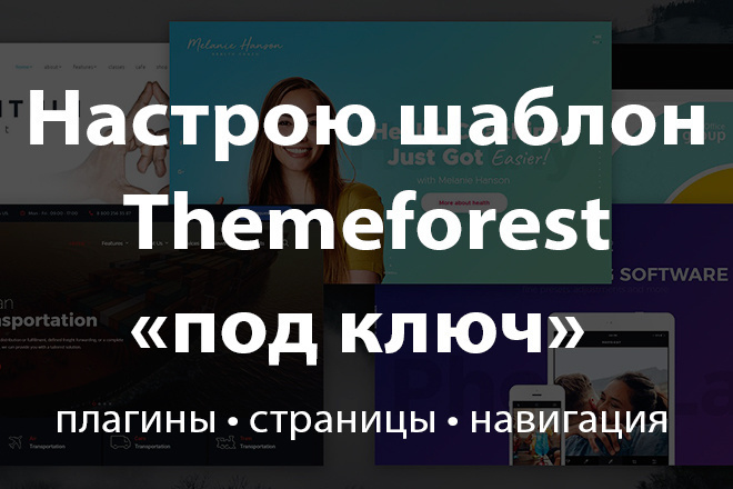 Настрою ваш wordpress шаблон от Theme forest