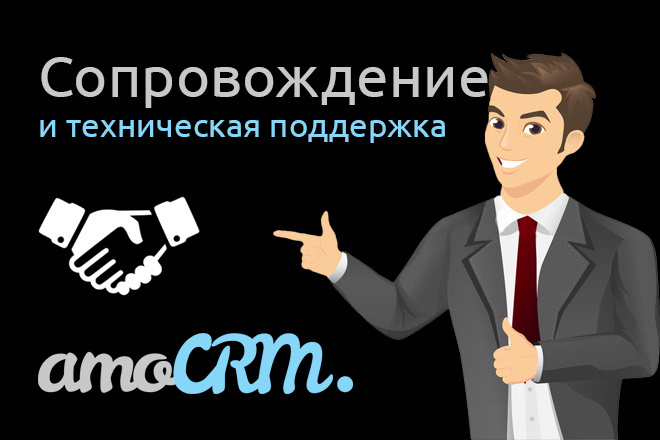 Сопровождение и техническая поддержка amoCRM