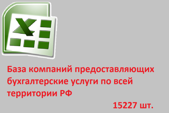 База компаний предоставляющих бухгалтерские услуги по всей РФ