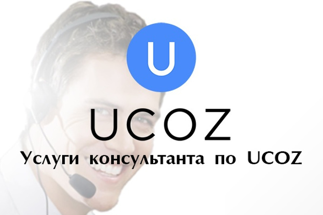 Консультации по созданию и продвижению сайта на UCOZ