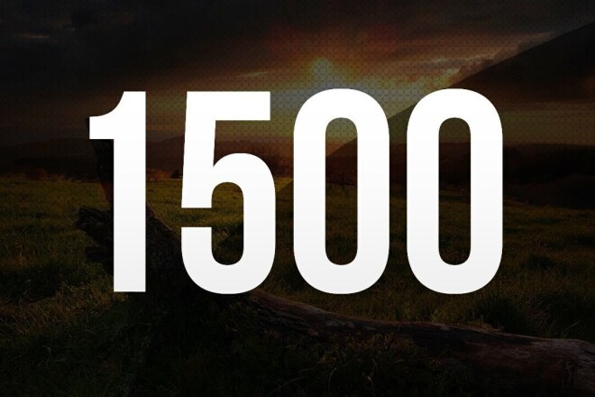 1500 подписчиков в паблик вконтакте