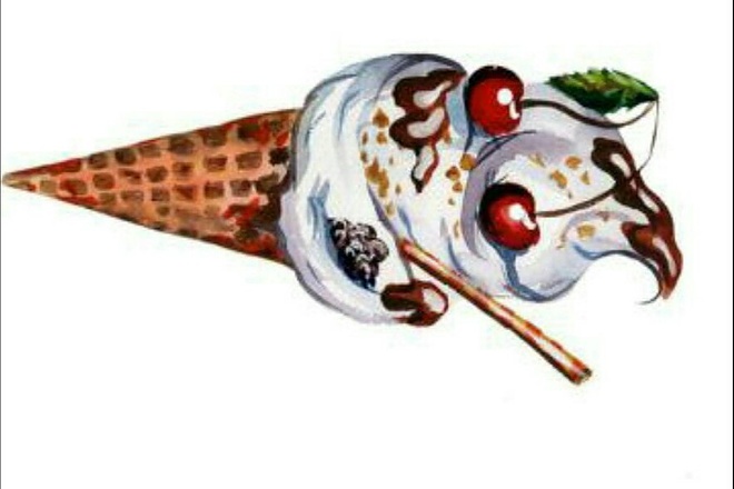 Рисунки акварелью