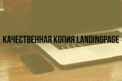 Качественная и полная копия Landing Pages, копия с разных конструкторов