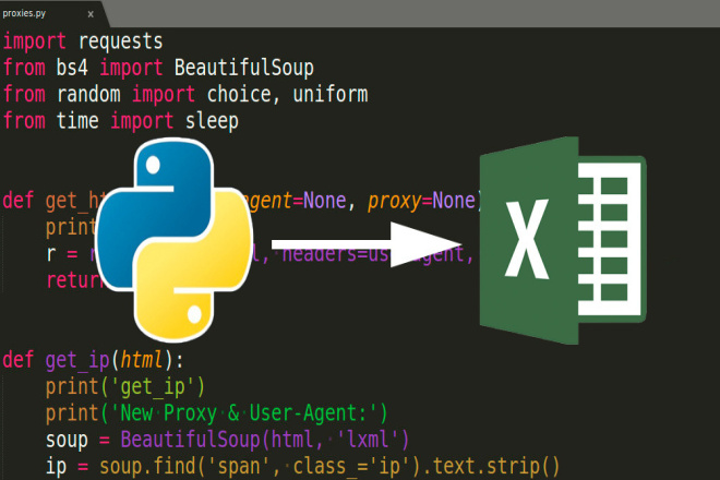Напишу парсер на Python