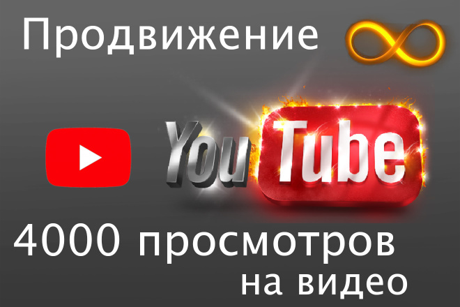 4000 просмотров видео с удержанием для YouTube. Вечная гарантия