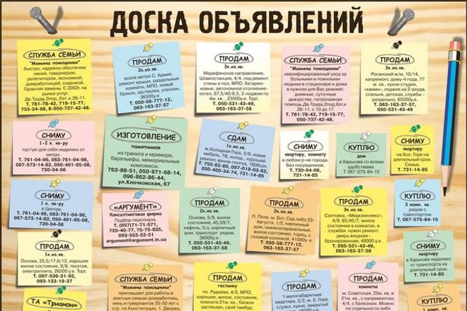 Размещу объявление на 51 бесплатной доске объявлений