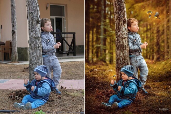 Полностью обработаю вашу фотографию