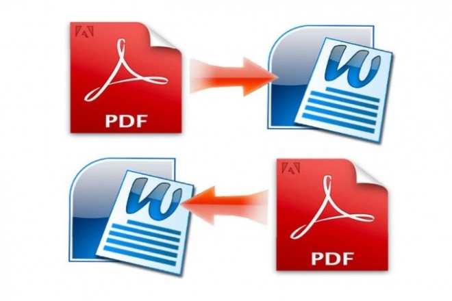 Конвертирую документы формата PDF в текстовый формат Word