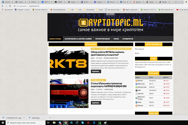 Создам сайт с 0 по вашей тематике