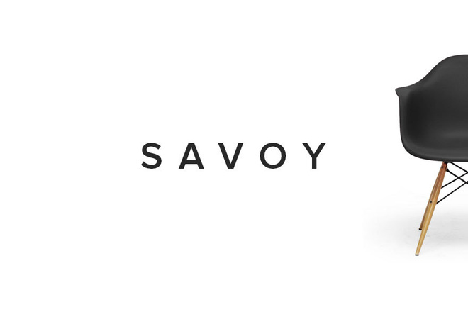Savoy - минималистическая WordPress тема