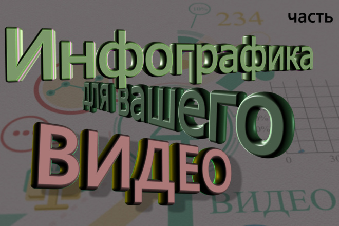 Инфографика для видео