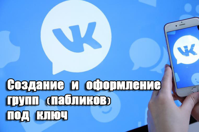 Создание и оформление группы Вконтакте