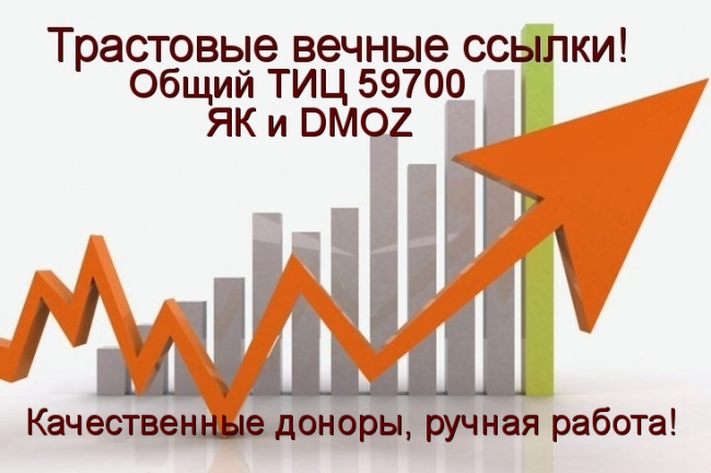 Ссылки, качественный ручной прогон, 15 трастовых сайтов с ТИЦ &amp;gt;1800