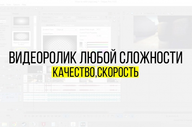 Видеоролик на любую тему, в любом стиле, в высоком качестве