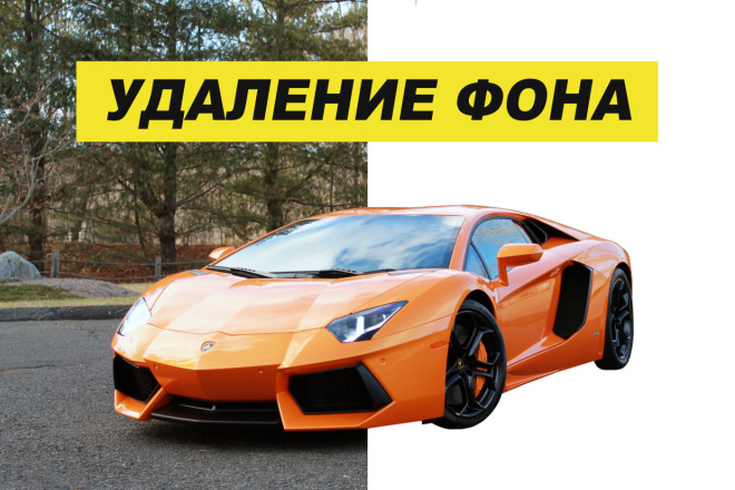 Удаление фона или замена фона. Для интернет-магазинов или других целей