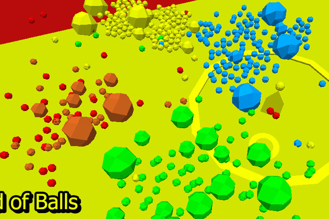 Исходник игры Crowd of Balls