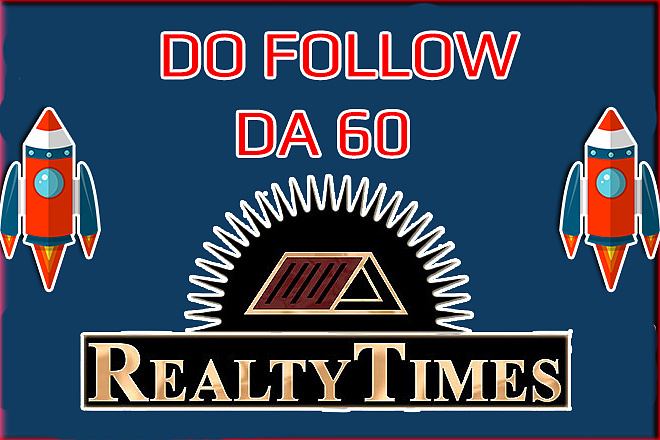 RealtyTimes.Com Do Follow ссылка. DA 60. Недвижимость