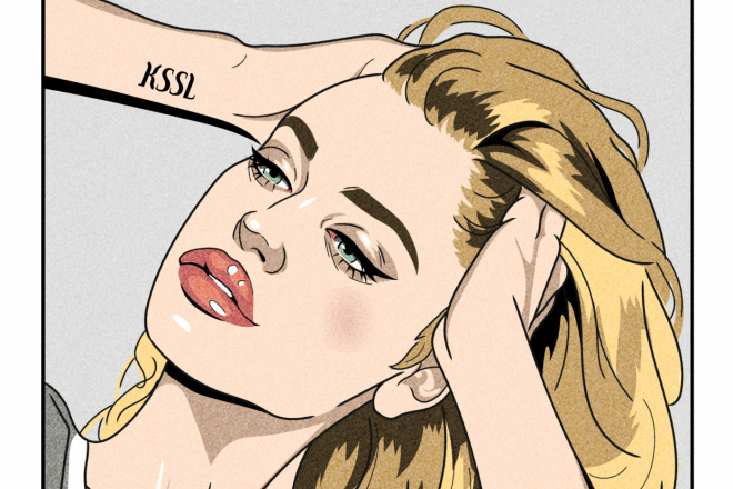 Pop - Art портрет