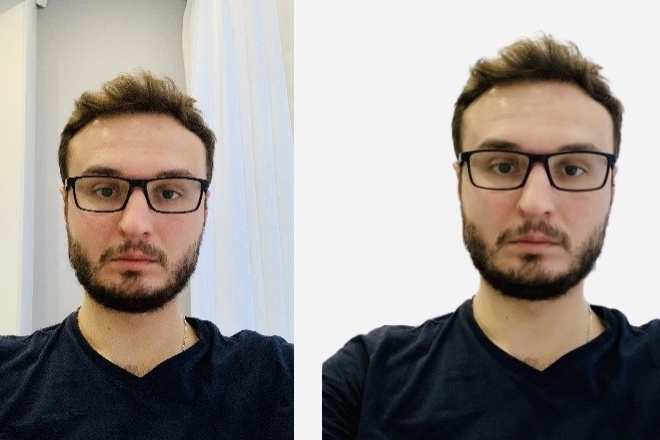 Удалю задний фон фотографии