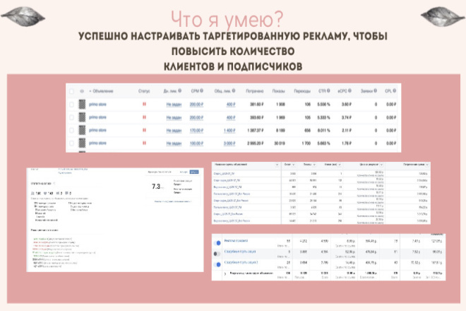 Настройка и ведение эффективной таргетированой рекламы