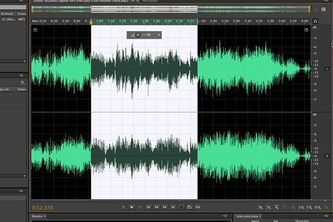 Обработка звука в Adobe Audition
