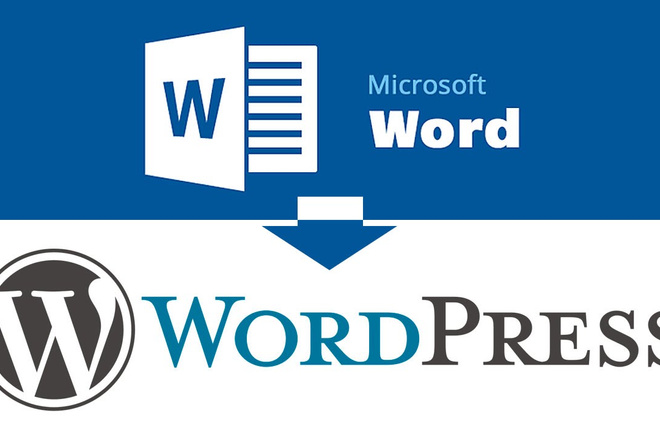 Опубликую статьи из Word в Wordpress